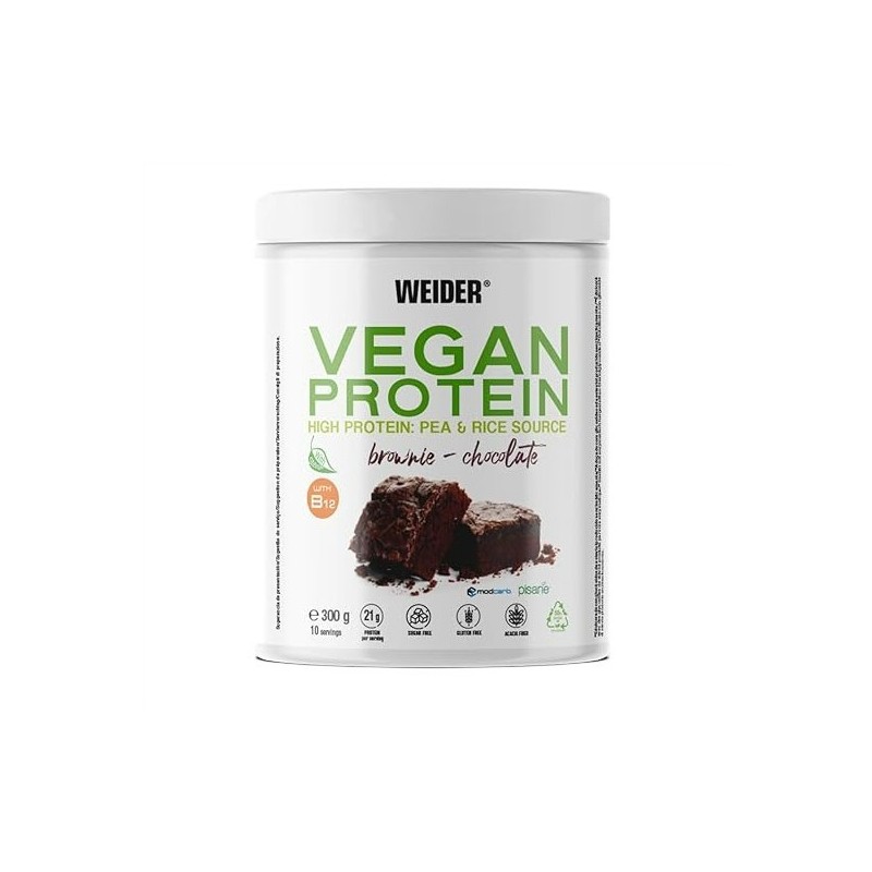 Vegan Protein Brownie Chocolate 300g Weider