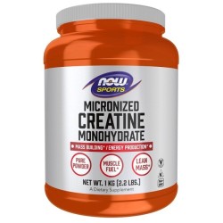 Micronized Creatine Monohydrate 1000g NOW Foods