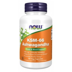 KSM-66 Ashwagandha 90 vcaps NOW Foods