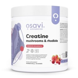 Creatine Mushrooms & Rhodiola Cherry & Strawberry 300g Osavi