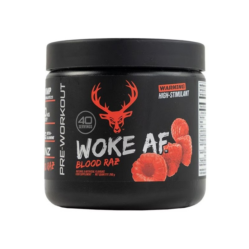 Woke AF Smak Krwawa Malina 260g Bucked Up