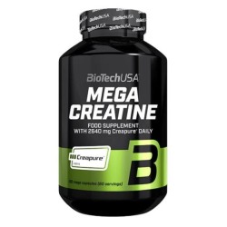 Mega Kreatyna 120 mega kapsułek BioTechUSA