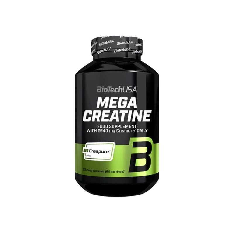 Mega Creatine 120 mega caps BioTechUSA