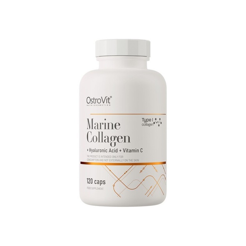 Marine Collagen + Hyaluronic Acid + Vitamin C 120 caps OstroVit