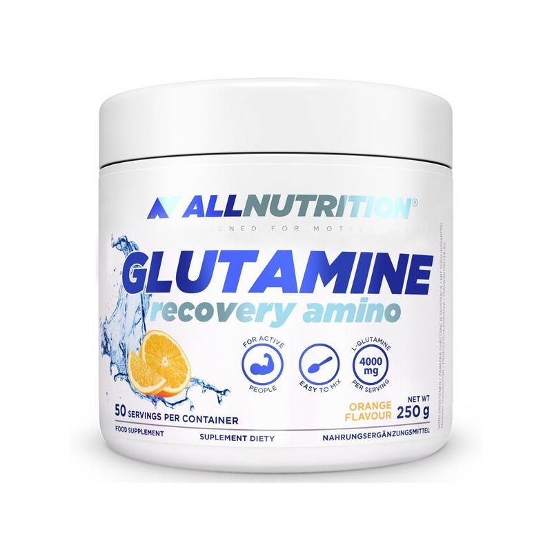 Glutamine Recovery Amino Orange 250g Allnutrition