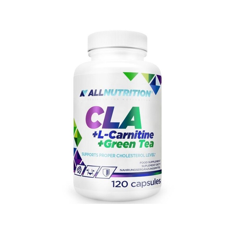 CLA + L-Carnitine + Green Tea 120 caps Allnutrition