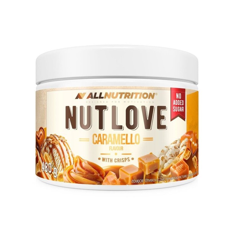 Nutlove Caramello z Chrupkami 480g Allnutrition