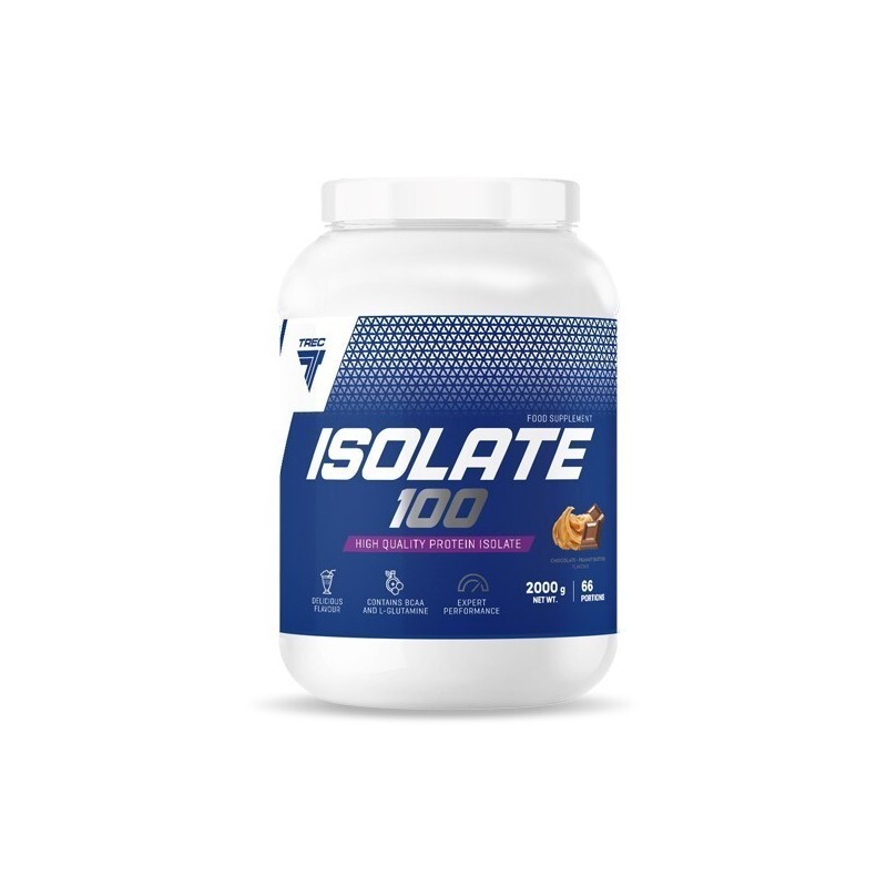Isolate 100 Chocolate Peanut Butter 2000g Trec Nutrition