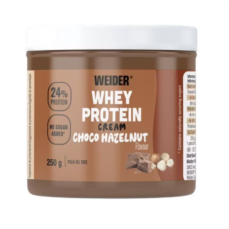 Whey Protein Cream Choco-Hazelnut 250g Weider