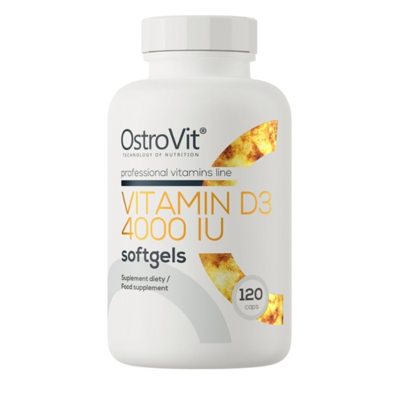 Vitamin D3 4000 120 softgels OstroVit