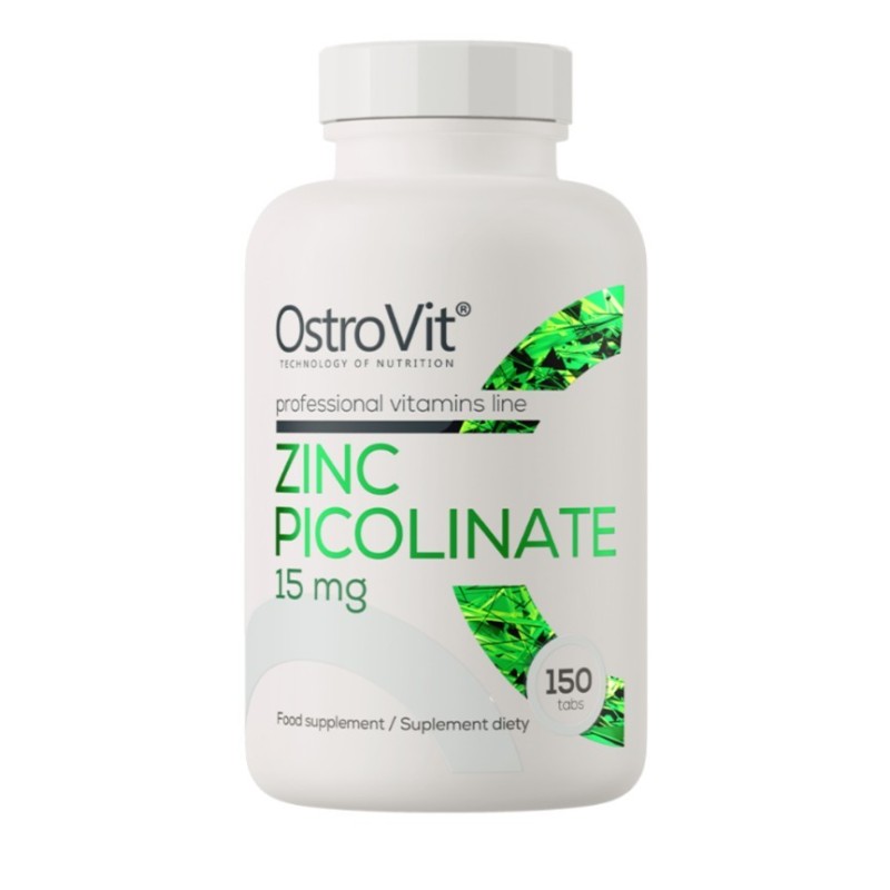 Zinc Picolinate 15mg 150 tablets OstroVit