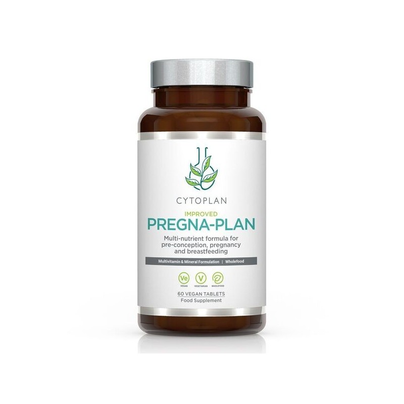 Pregna-Plan 60 tabletek wegańskich Cytoplan