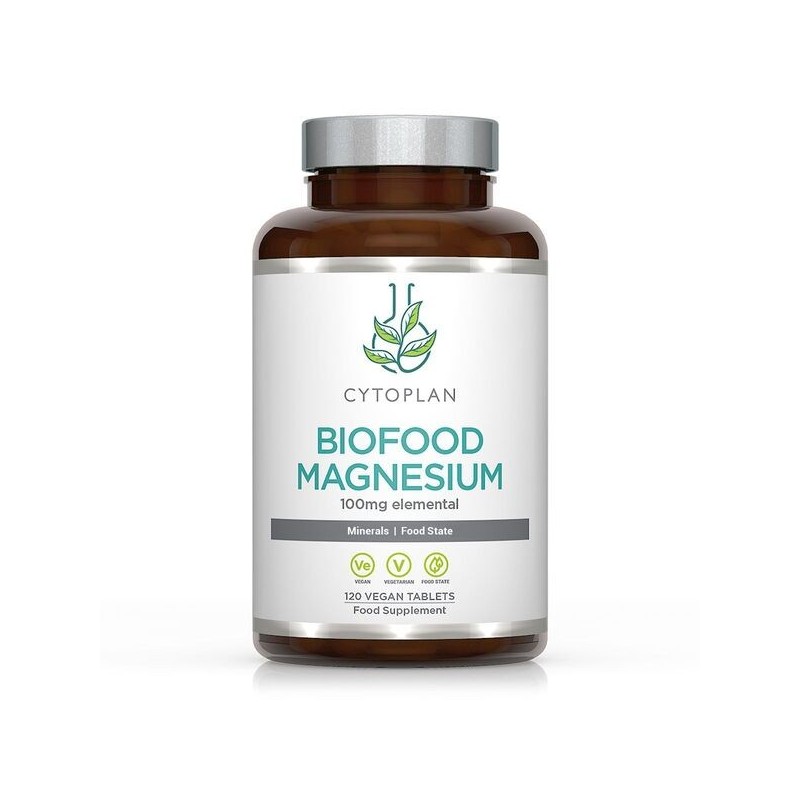 Biofood Magnesium 120 vegan tabs Cytoplan