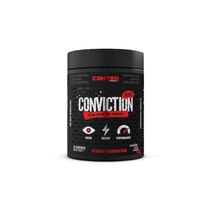 Conviction Elite Smak Truskawkowe Sznurowadła 400g Conteh Sports