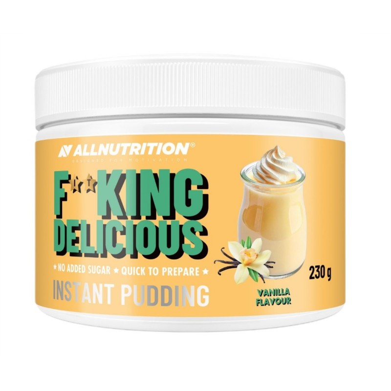 Fitking Delicious Instant Pudding Smak Waniliowy 230g Allnutrition
