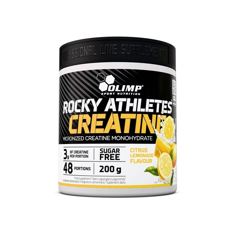 Rocky Athletes Creatine Citrus Lemonade 200g Olimp Nutrition