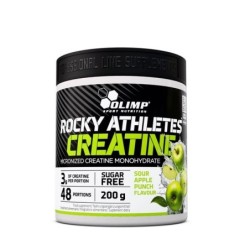 Rocky Athletes Kreatyna Smak Kwaśne Jabłko 200g Olimp Nutrition
