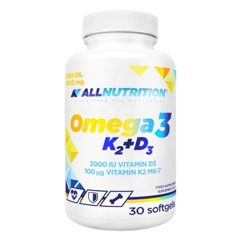 Omega 3 K2+D3 30 softgels Allnutrition