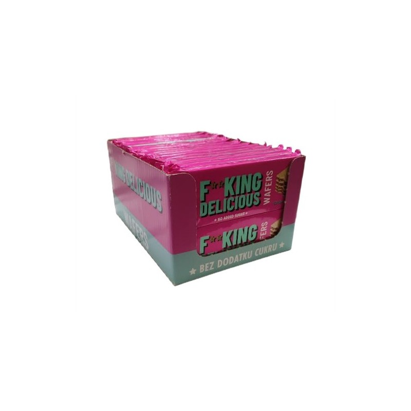 Fitking Delicious Wafers Cocoa 32x80g Allnutrition