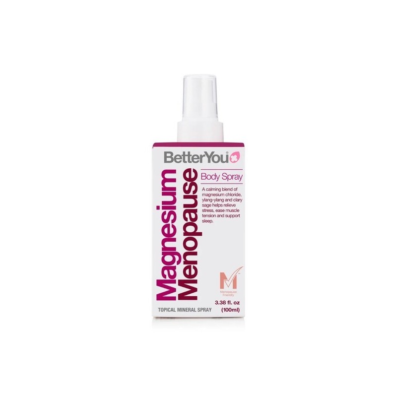 Magnesium Menopause Body Spray 100ml BetterYou