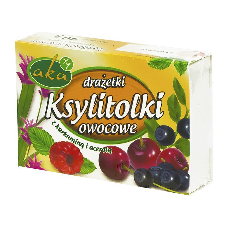 XYLITOL FRUIT CANDY 40G