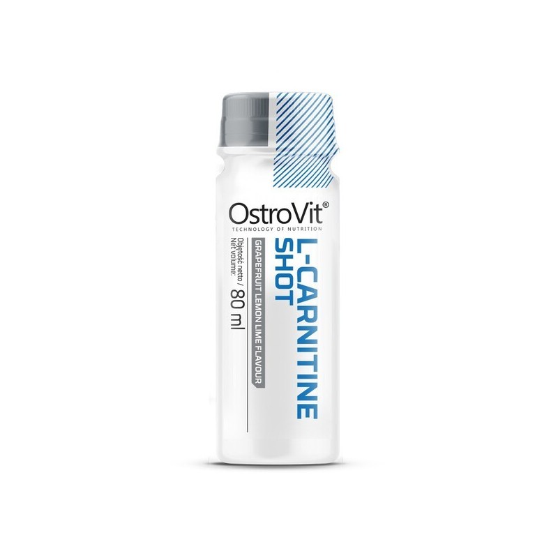 L-Carnitine Shot Grapefruit Lemon Lime 80ml OstroVit