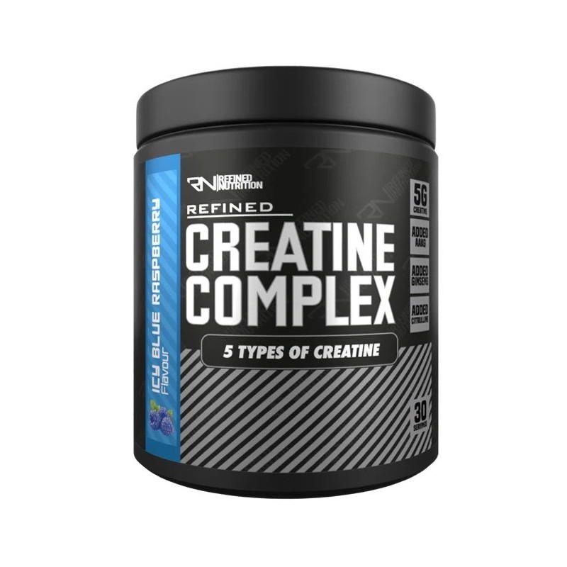 Kompleks Kreatyny Smak Icy Blue Raspberry 300g Refined Nutrition