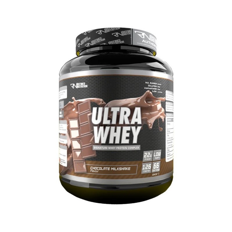 Ultra Whey Chocolate Milkshake 2000g Refined Nutrition
