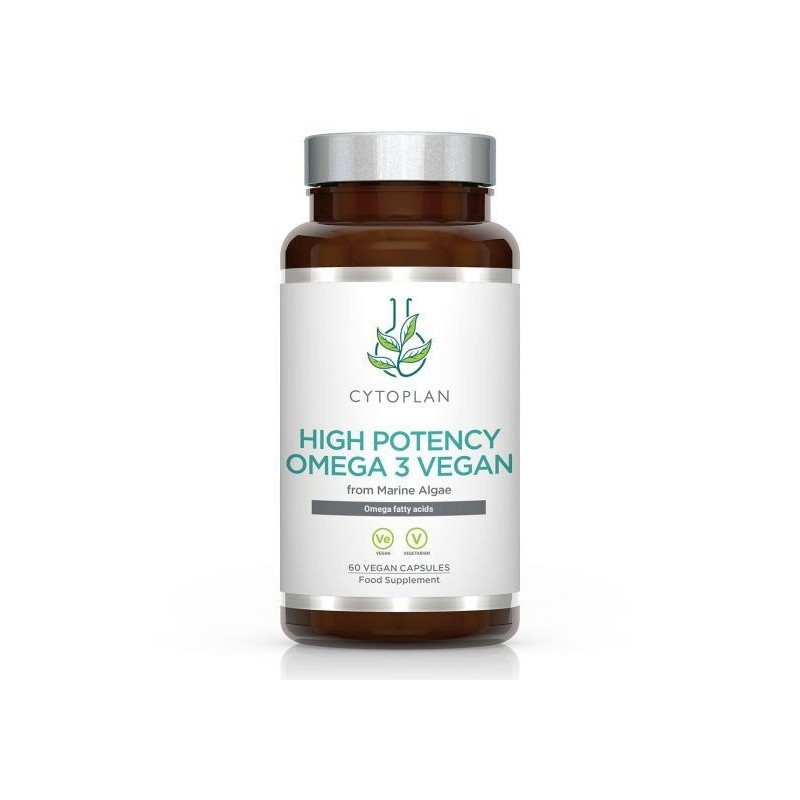 High Potency Omega 3 Vegan 60 vcaps Cytoplan