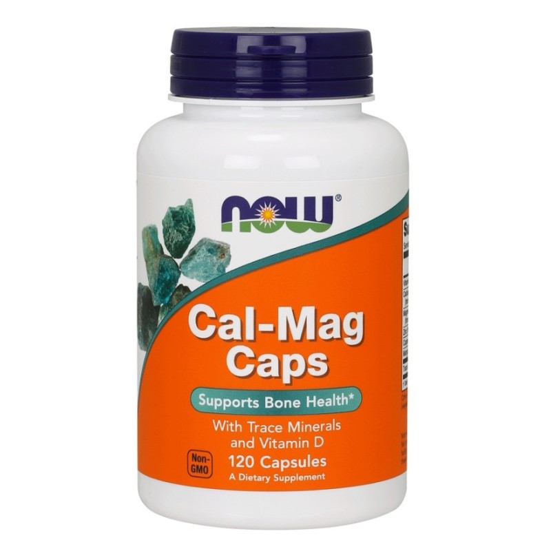 Cal-Mag 120 caps NOW Foods