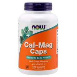 Cal-Mag 240 caps NOW Foods