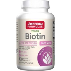 Biotin 5000mcg 100 vcaps Jarrow Formulas