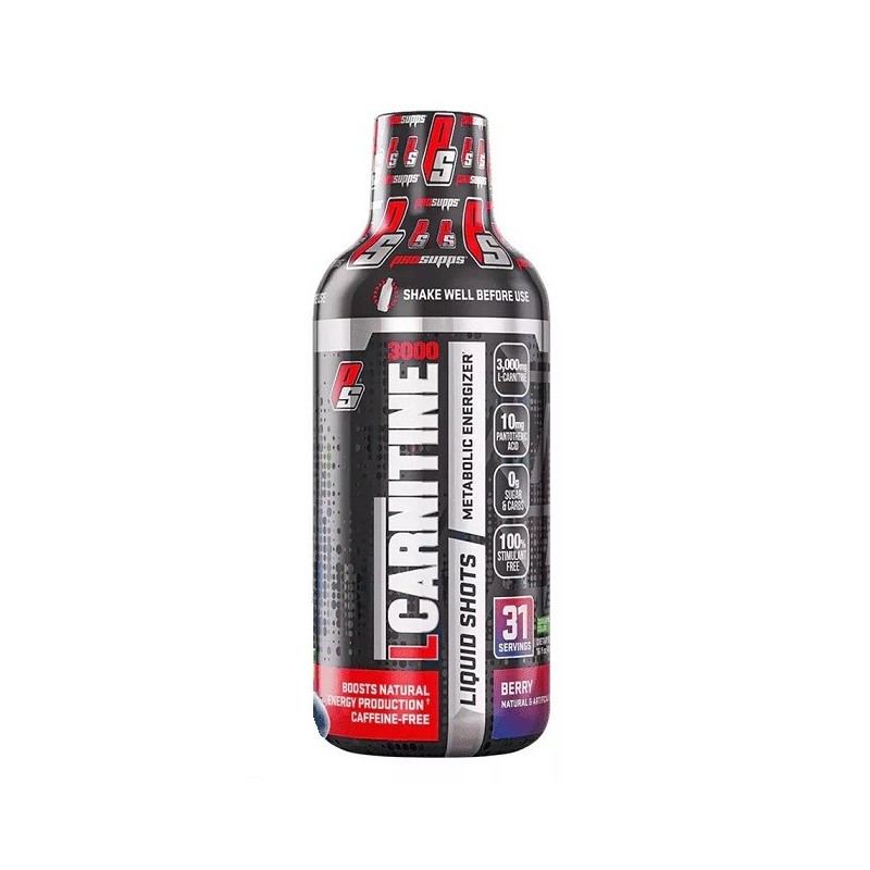 L-Carnitine 3000 Berry 473ml ProSupps