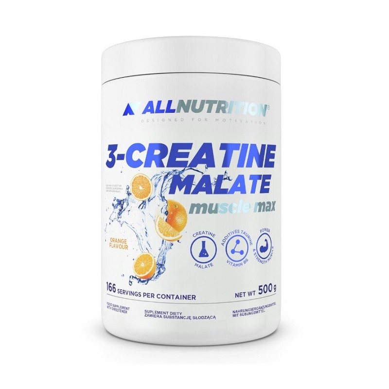 3-Creatine Malate Orange 500g Allnutrition