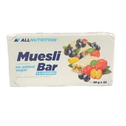 Muesli Bar + L-Carnitine Yoghurt & Blackcurrant 32 bars Allnutrition
