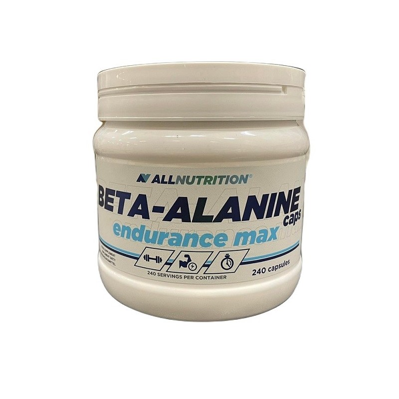 Beta-alanina Wytrzymałość Max 240 kapsułek Allnutrition