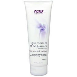 Glucosamine, MSM & Arnica Liposome Lotion 237ml NOW Foods