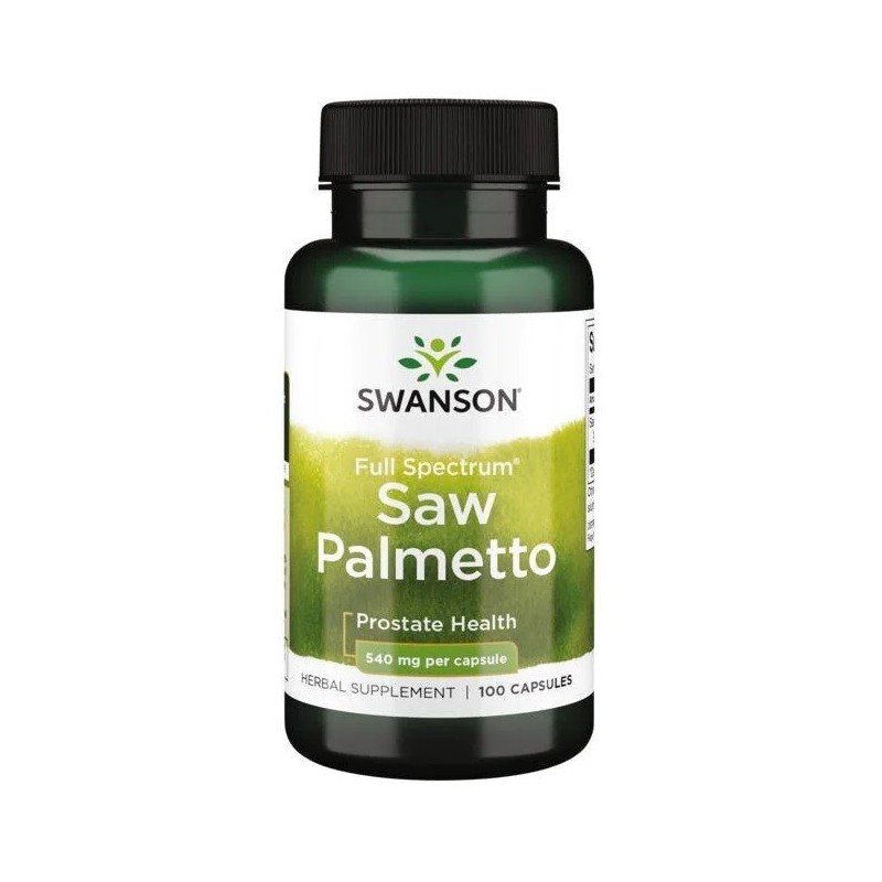 Saw Palmetto 540mg 100 caps Swanson