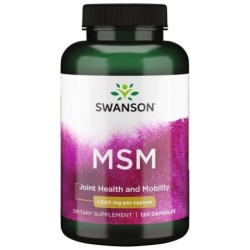 MSM 1000mg 120 caps Swanson