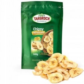 chipsy bananowe 500g targroch