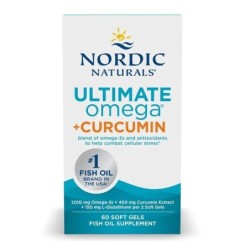 Omega Kurkumina 1200mg 60 kapsułek miękkich Nordic Naturals