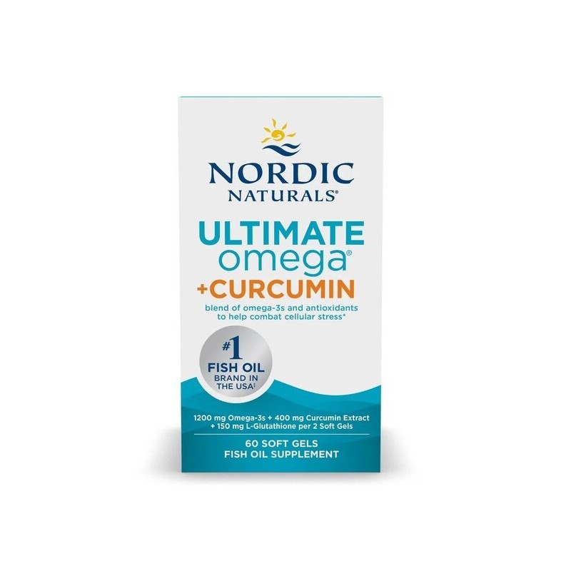 Omega Curcumin 1200mg 60 softgels Nordic Naturals