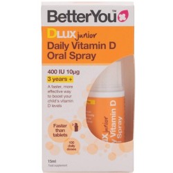 DLux Junior Daily Vitamin D Oral Spray 15ml BetterYou