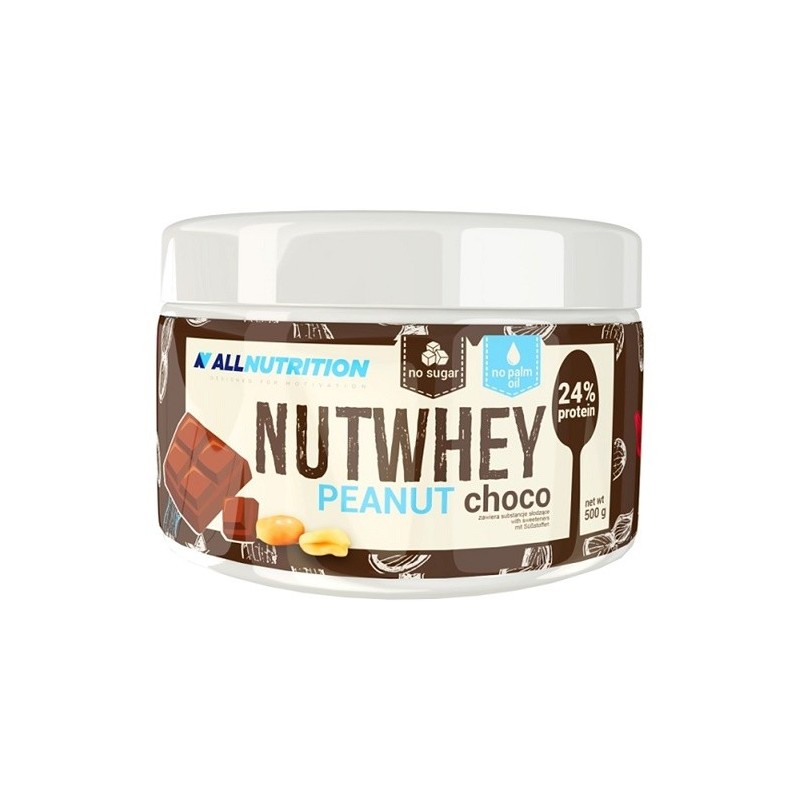 Nutwhey Hazelnut Choco 500g Allnutrition