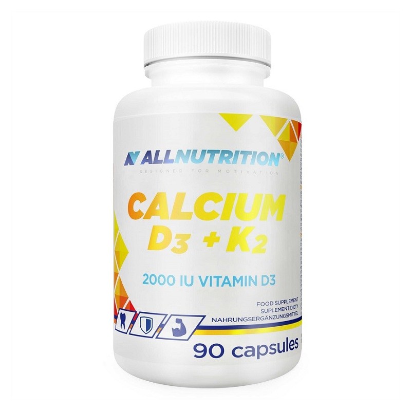 Calcium D3 + K2 90 caps Allnutrition