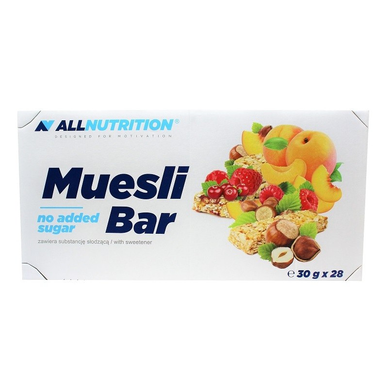 Muesli Bar Apricot 28 bars Allnutrition