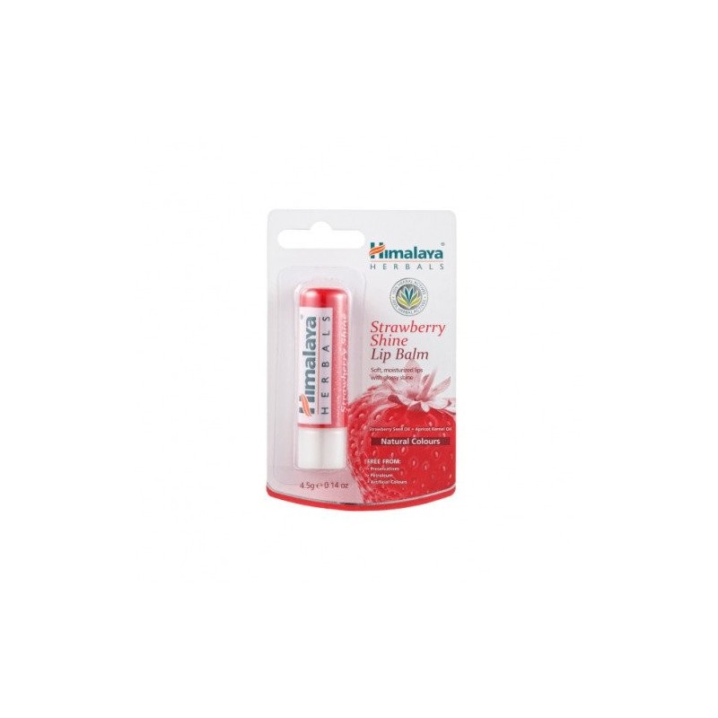 Strawberry Shine Lip Balm - 4.5 grams Himalaya