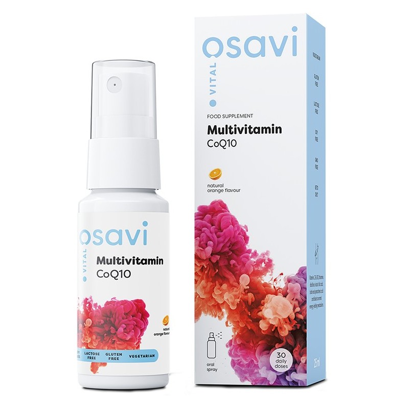 Multivitamin CoQ10 Oral Spray Orange 25ml Osavi