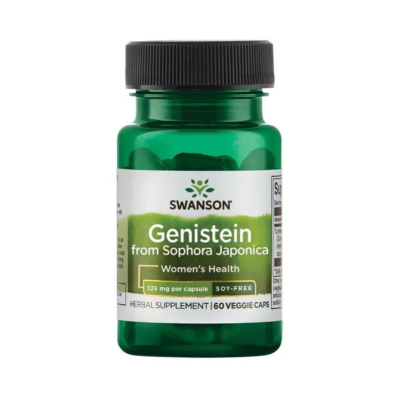 Genisteina z Sophora Japonica 125mg 60 kapsułek Swanson