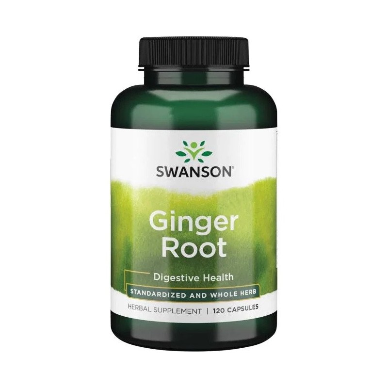 Korzeń Imbiru 120 kapsułek Swanson